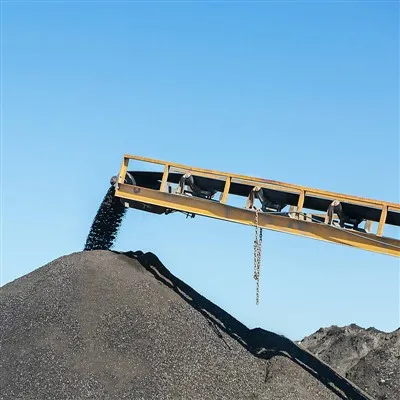 자갈 컨베이어 벨트